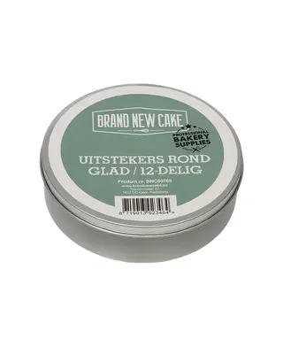 Brand New Cake Uitstekers Rond Glad 12-delig