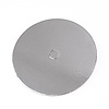 Cake Board Geperforeerd  Rond  Zilver 15cm p/s