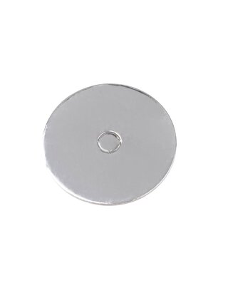 loyal Cake Board Geperforeerd  Rond  Zilver 10cm p/s