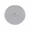 Cake Board Geperforeerd  Rond  Zilver 12,5cm p/s