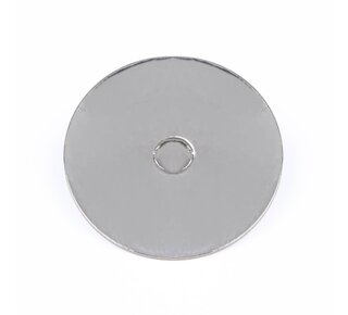 loyal Cake Board Geperforeerd  Rond  Zilver 12,5cm p/s