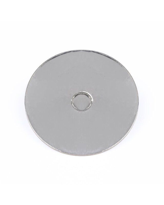 loyal Cake Board Geperforeerd  Rond  Zilver 12,5cm p/s