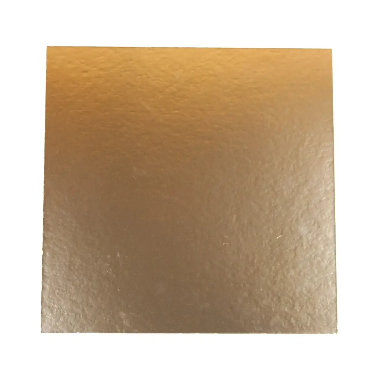 Brand New Cake Taartkarton Vierkant Goud/Zwart 32x32cm