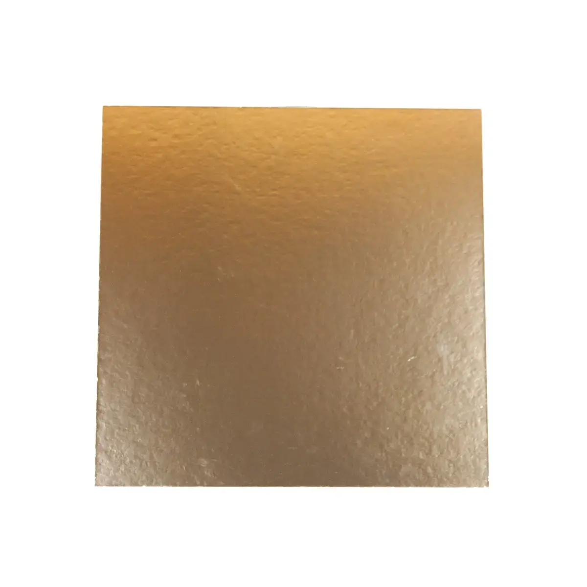 Brand New Cake Taartkarton Vierkant Goud/Zwart 24x24cm