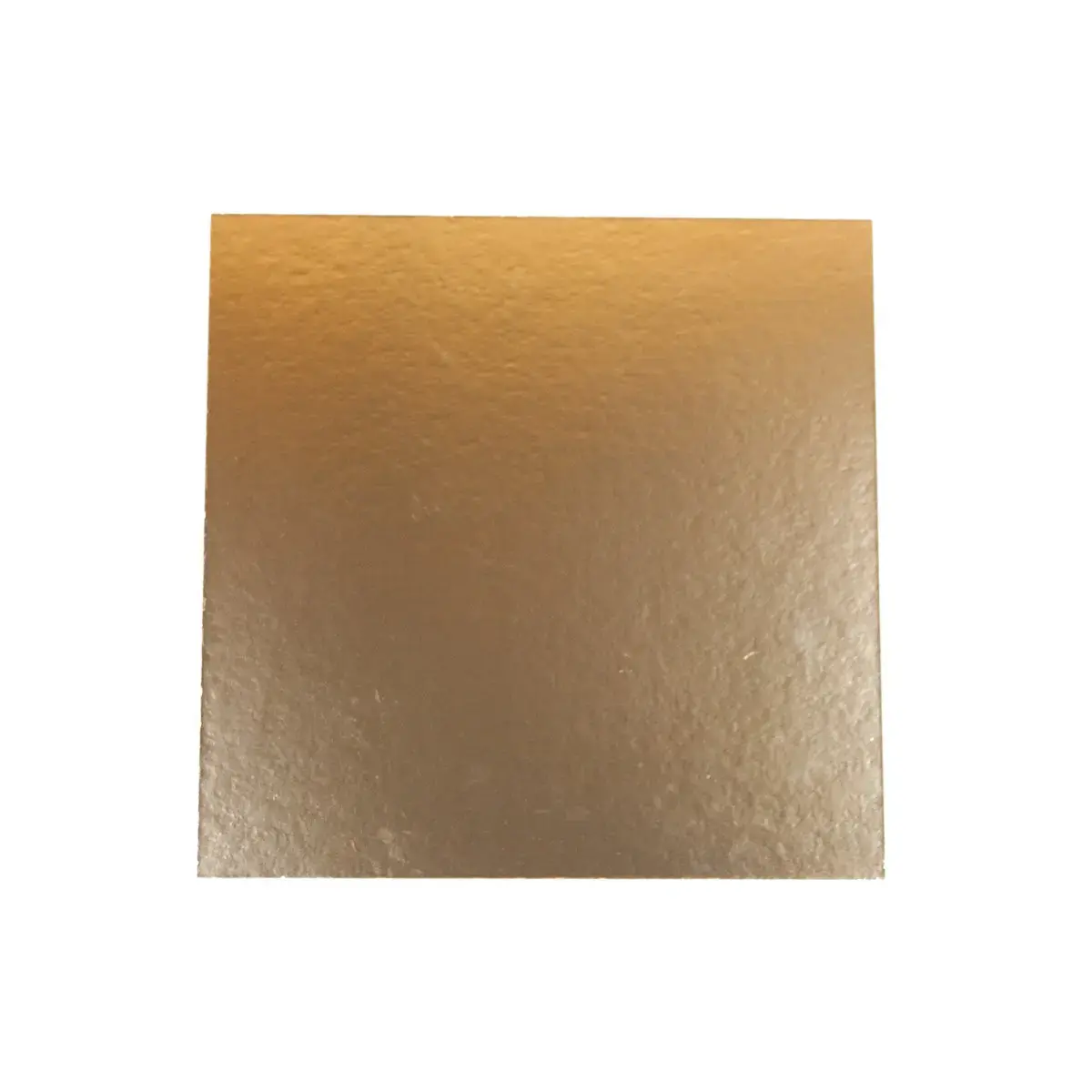 Brand New Cake Taartkarton Vierkant Goud/Zwart 20x20cm