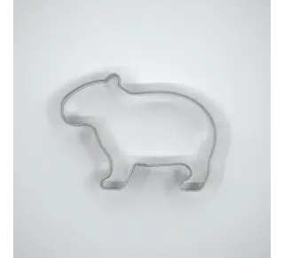 Brand New Cake Uitsteker Capibara RVS 7cm