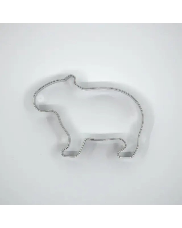 Brand New Cake Uitsteker Capibara RVS 7cm