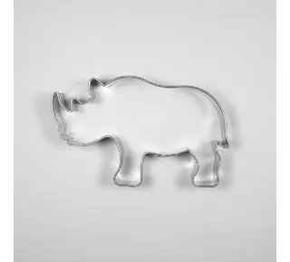 Brand New Cake Uitsteker Neushoorn RVS 8cm