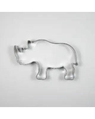 Brand New Cake Uitsteker Neushoorn RVS 8cm