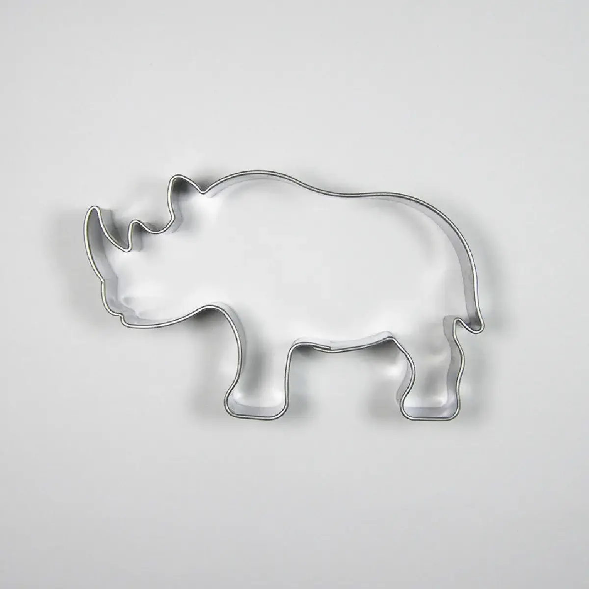 Brand New Cake Uitsteker Neushoorn RVS 8cm