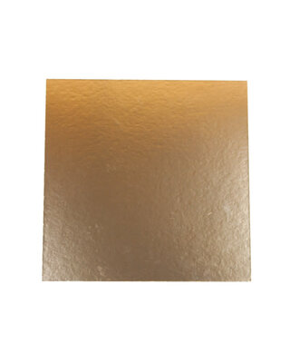 Brand New Cake Taartkarton Vierkant Goud/Zwart 28x28cm