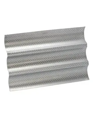 Patisse Stokbroodvorm 3-delig Silver-Top 38x24cm