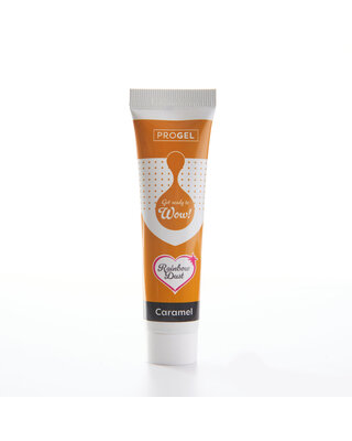 rainbowdust progel concentrated colour caramel ochre