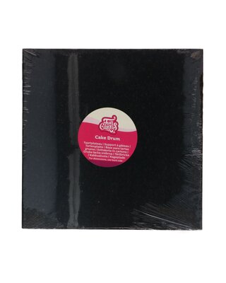 Funcakes FunCakes Cake Drum Vierkant 30,5cm -Zwart-