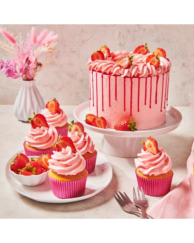 Funcakes Mix for Enchanted Cream® Strawberry 450g (Aardbei)