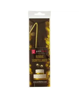 patis decor Vuurwerk Sterretje Goud Cijfer #1