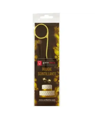 patis decor Vuurwerk Sterretje Goud Cijfer #9