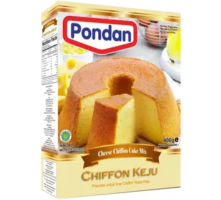 Pondan Cakemix Chiffon Kaas 400g