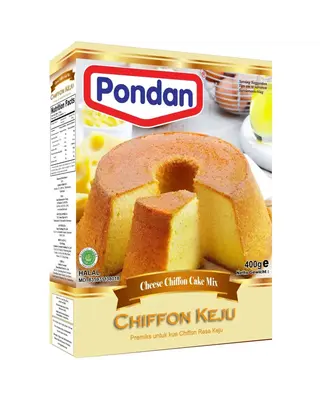 Pondan Cakemix Chiffon Kaas 400g