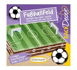 Günthart Fondant Taartbedekking Voetbalveld 29x17cm