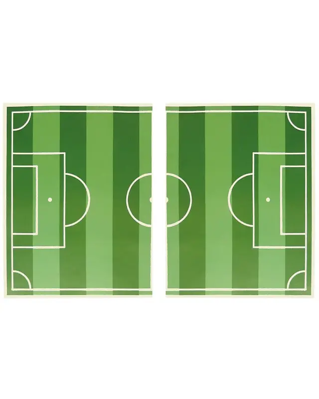 Günthart Fondant Taartbedekking Voetbalveld 29x17cm