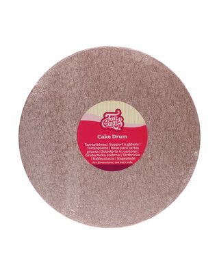 Funcakes Ø25cm Cake Drum Rond -Rose Goud