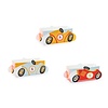 PartyDeco DIY Paper Snack Boxes Cars pk/3