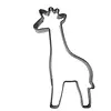 Koekjesvorm Giraffe 8cm