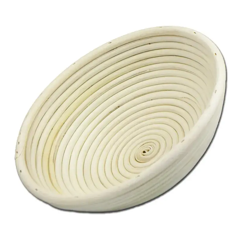Rijsmandje Riet Rond Ø27cm (1000 tot 1400 gram deeg)