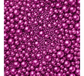 tastyme Metallic Pearls Sprinkles mix Fuchsia 75g - glutenvrij