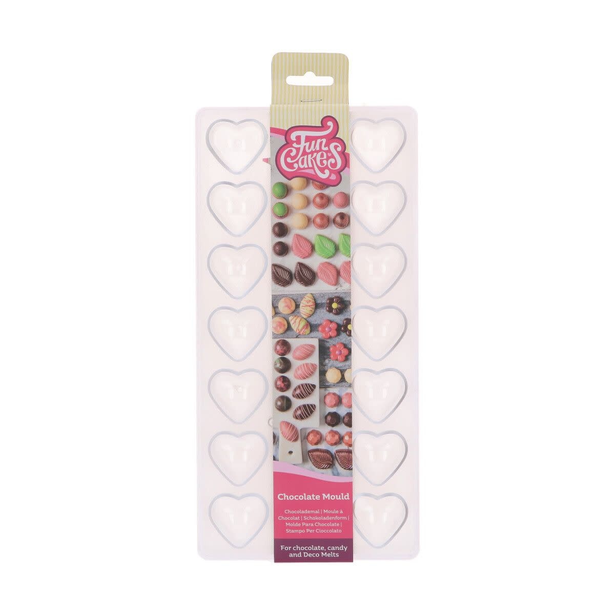 Funcakes FunCakes Chocolade bonbon Mal Hart