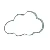 Koekjesvorm wolk