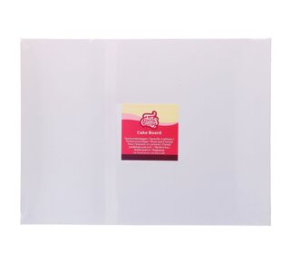 Funcakes Cake Board Rechthoek Wit 40,5 x 30,5 cm