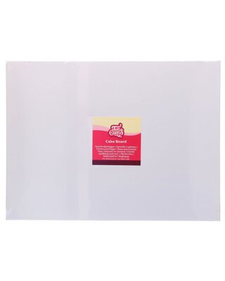 Funcakes Cake Board Rechthoek Wit 40,5 x 30,5 cm
