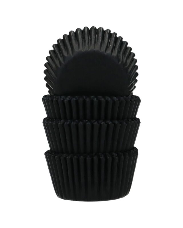 Funcakes FunCakes Mini Baking Cups Black pk/100