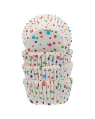 Funcakes FunCakes Mini Baking Cups Confetti pk/100