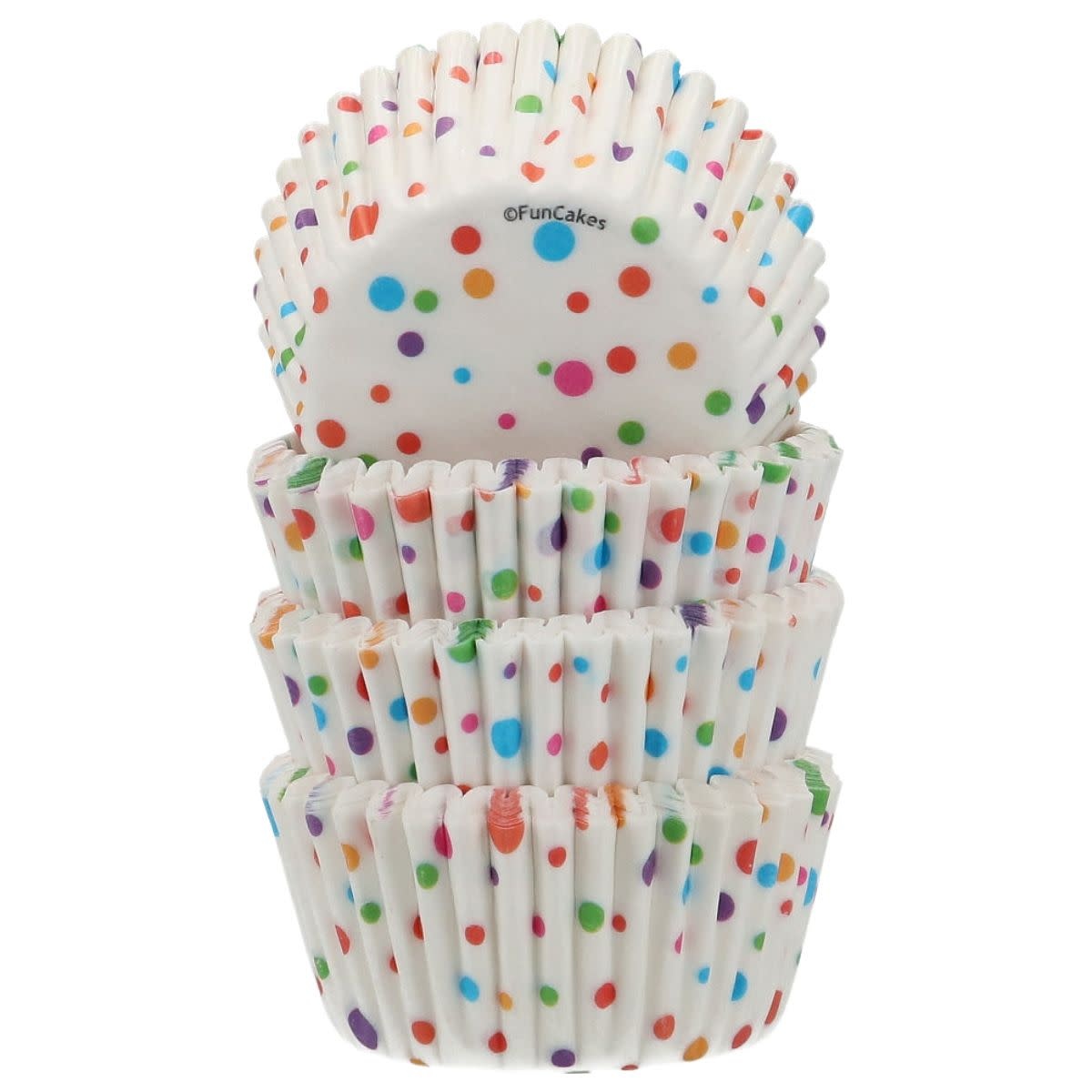 Funcakes FunCakes Mini Baking Cups Confetti pk/100