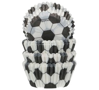 Funcakes FunCakes Mini Baking Cups Football pk/100