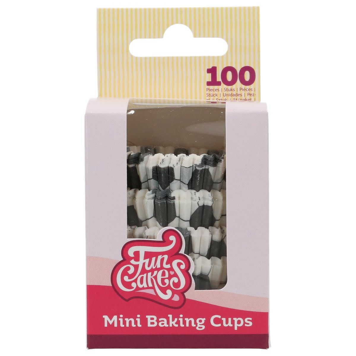 Funcakes FunCakes Mini Baking Cups Football pk/100