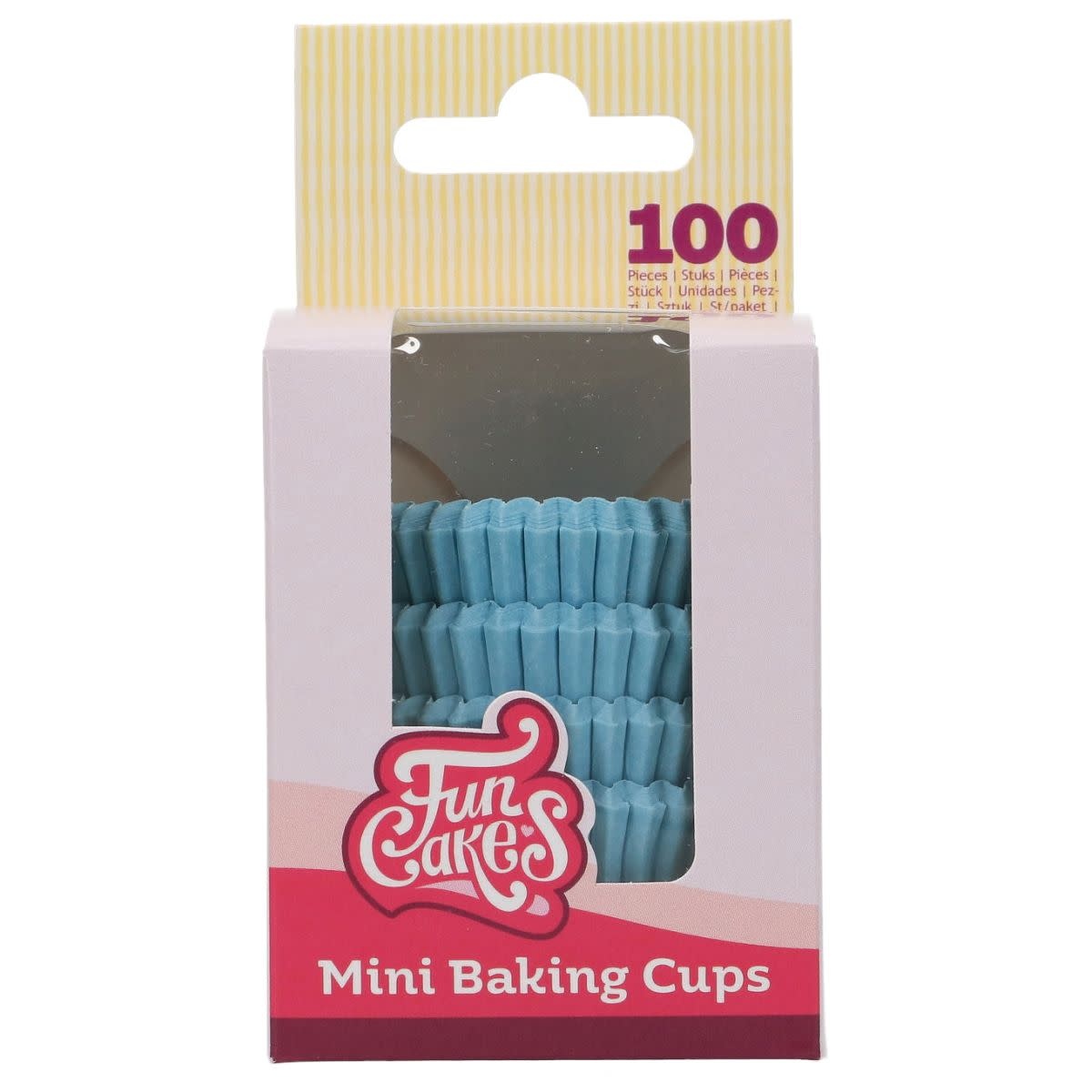 Funcakes FunCakes Mini Baking Cups Light Blue pk/100