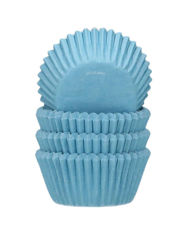 Funcakes FunCakes Mini Baking Cups Light Blue pk/100