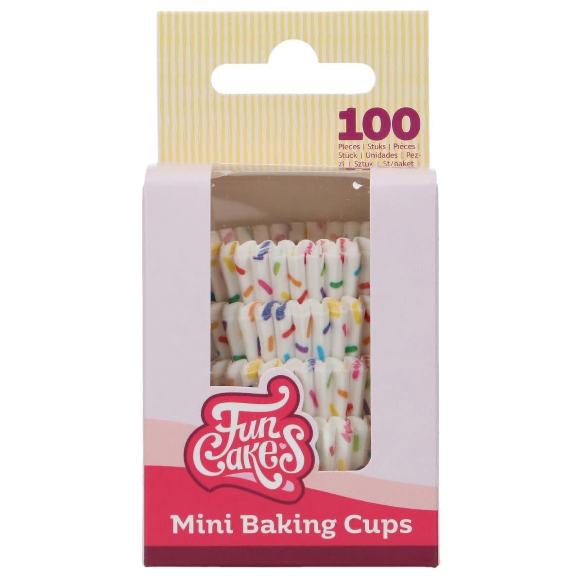 Funcakes FunCakes Mini Baking Cups Sprinkles pk/100