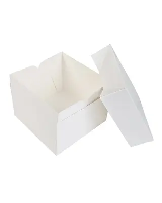 Brand New Cake 20x20x15cm Taartdoos -Blanco- doos 50 stuks