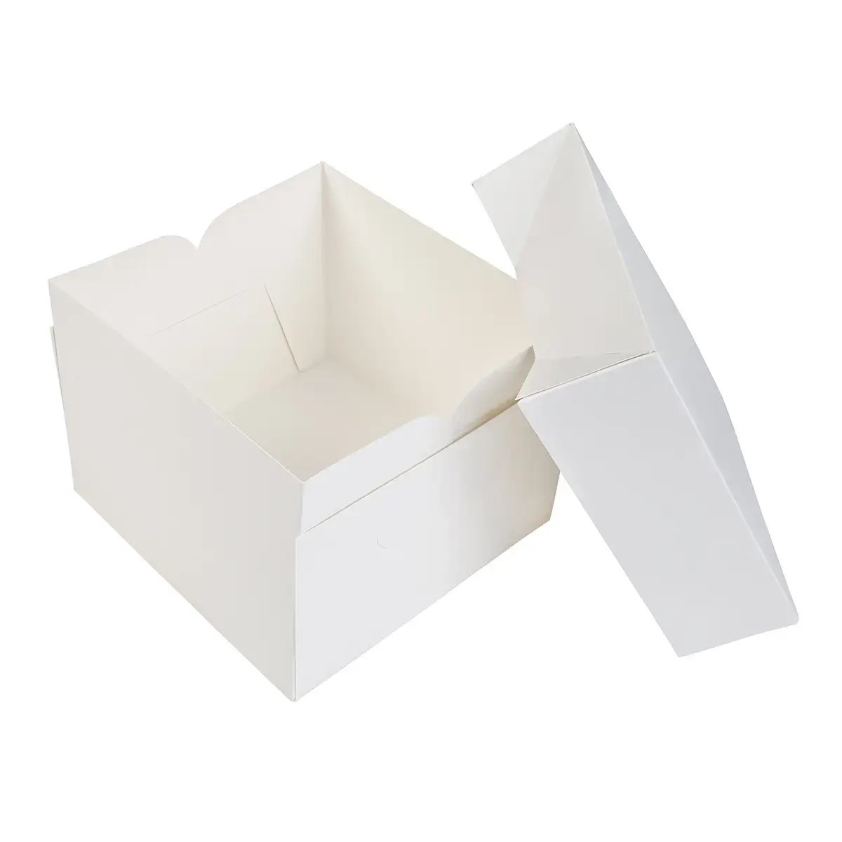Brand New Cake 20x20x15cm Taartdoos -Blanco- doos 50 stuks