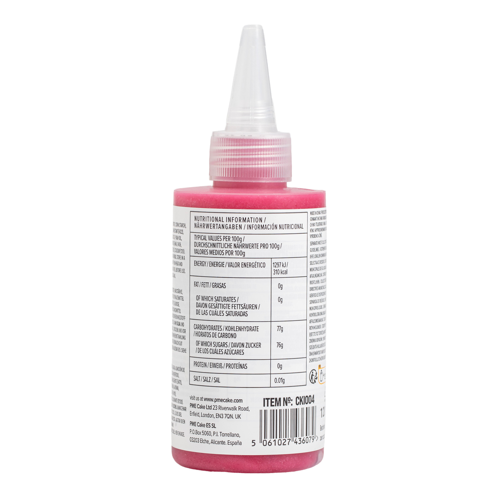 PME Koekjes Icing Roze 120 gram