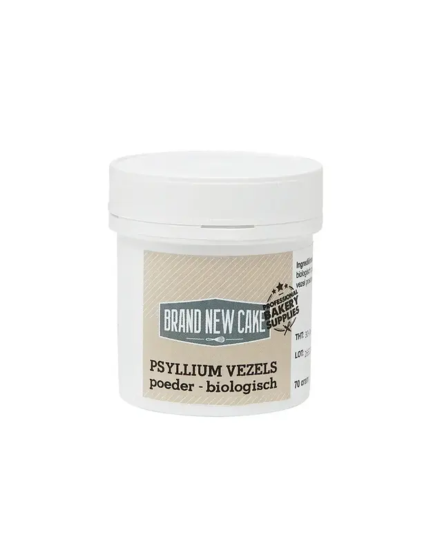 Brand New Cake Psyllium Vezels Poeder Biologisch 70g