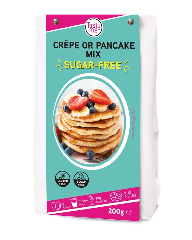tastyme Crêpe or Pancake mix 200g - suikervrij