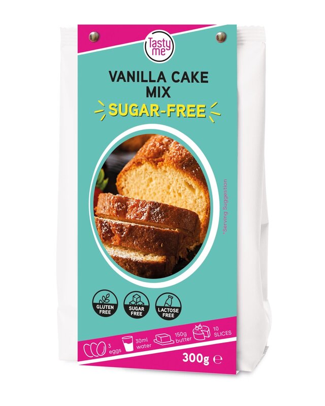 tastyme Vanilla Cake mix 300g - suikervrij
