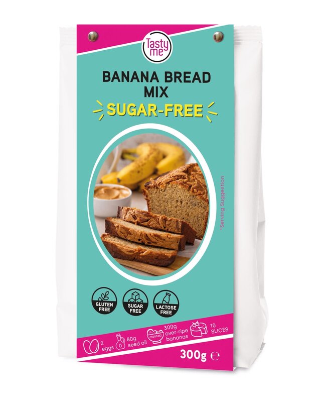 tastyme Banana Bread mix 300g - suikervrij