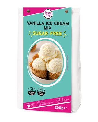 tastyme Vanilla Ice Cream mix 200g - suikervrij